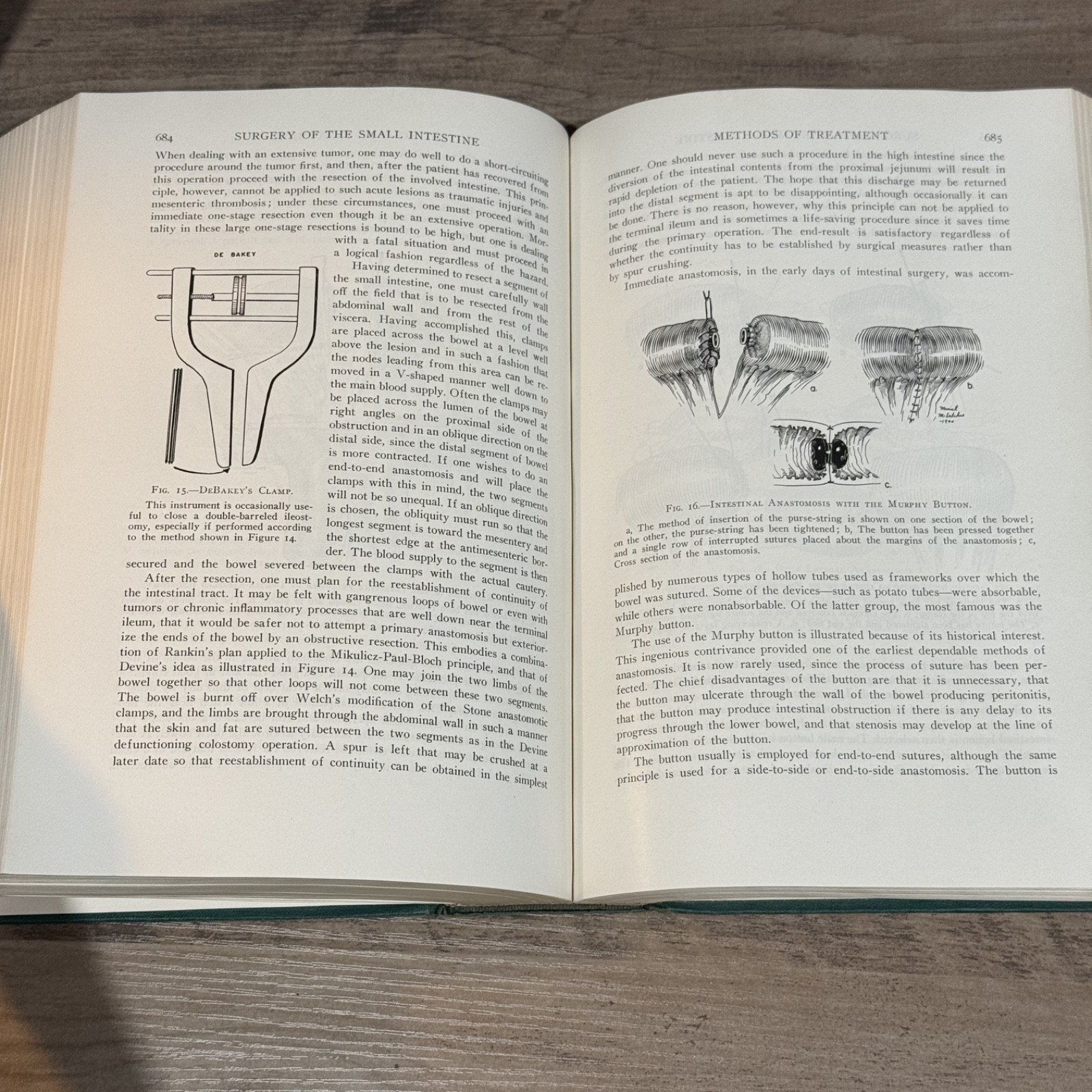 VTG Medical Textbook, Operative surgery Anesthesia Abdominal, Appleton Cent 1941