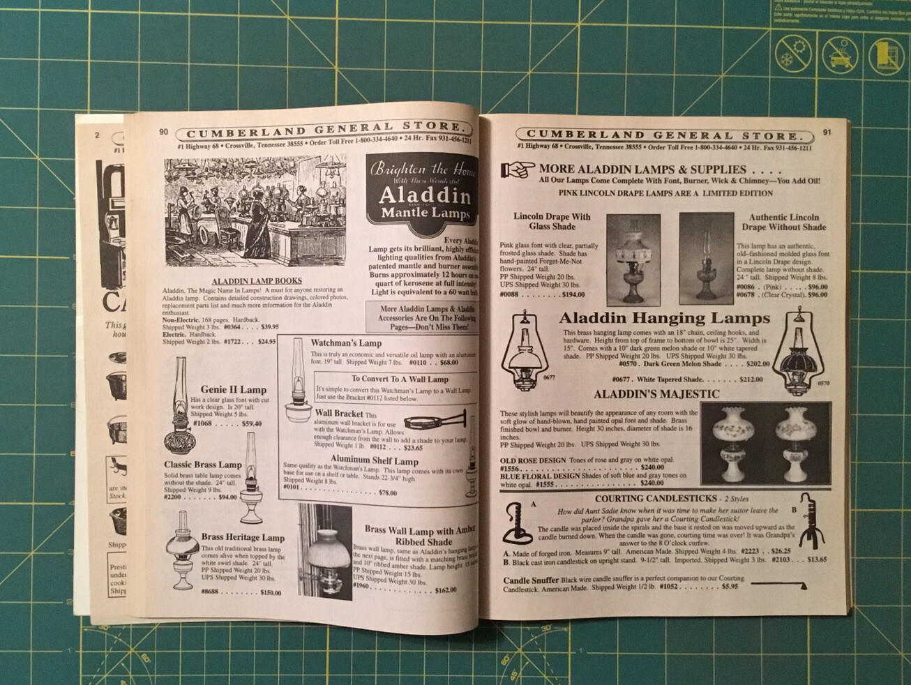 1998 CUMBERLAND GENERAL STORE CATALOG, 288 Pages, Real Nice Condition, Rare!