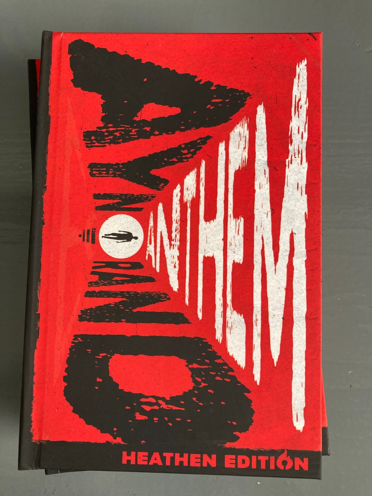 Anthem by Ayn Rand (Heathen Edition) Hardcover MISPRINTED MISFIT