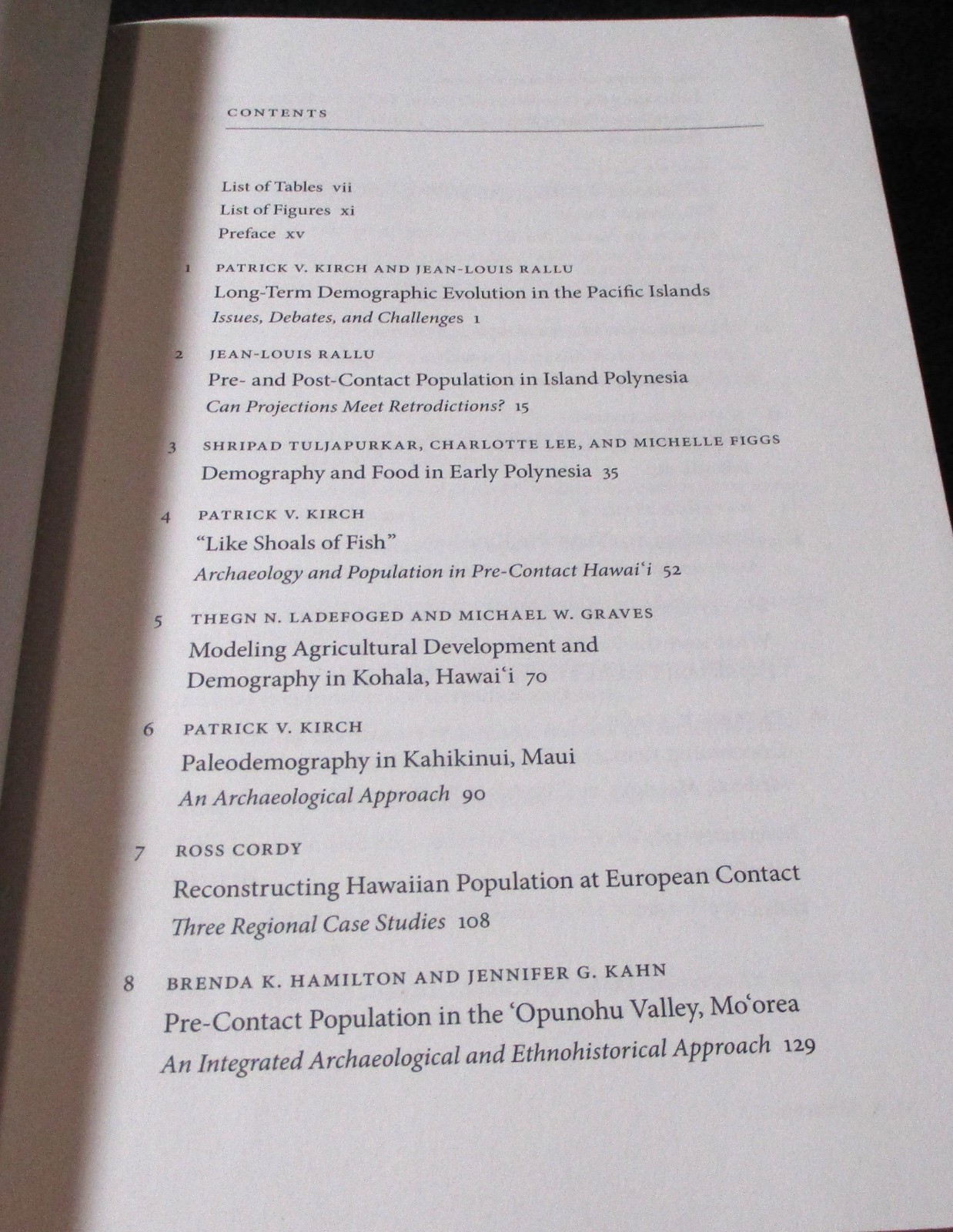GROWTH AND COLLAPSE OF PACIFIC ISLAND SOCIETIES Archaeology Demographics P Kirch