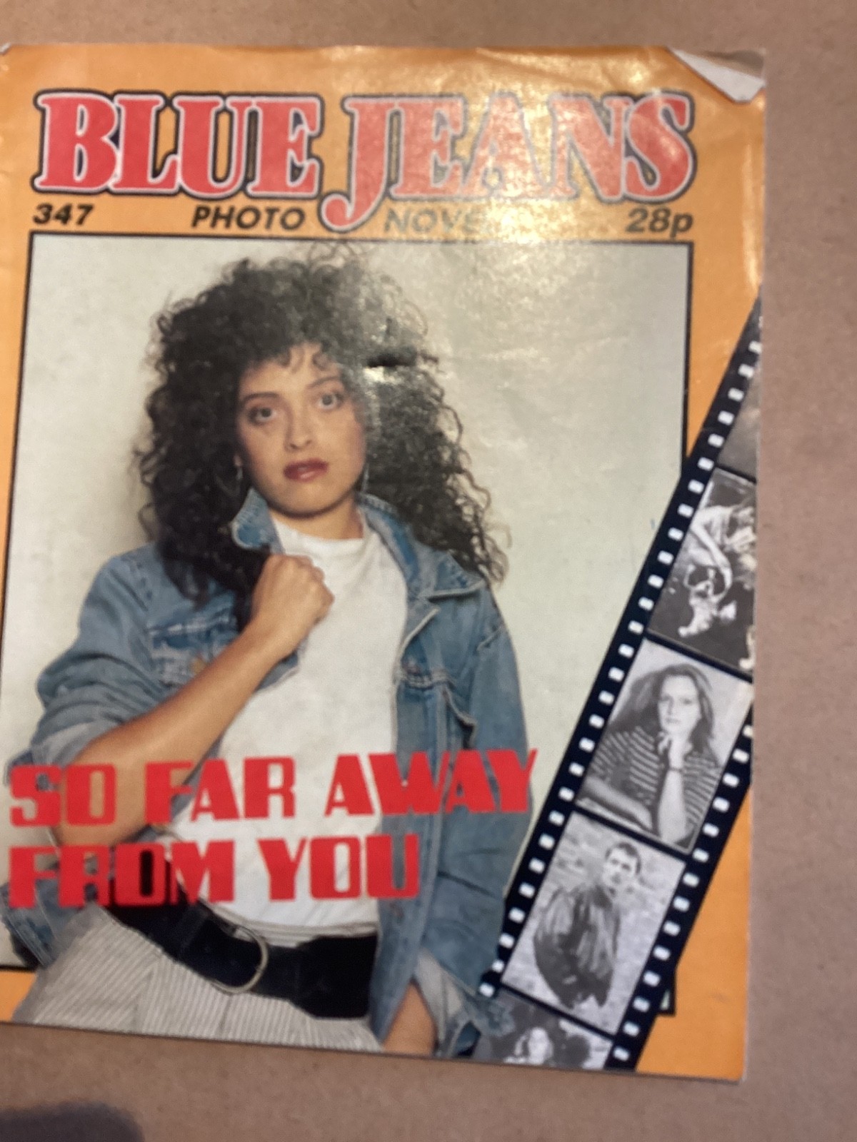 Four 1980s Vintage Blue Jeans Photo novels no.s 347, 355, 365 & 367 #39
