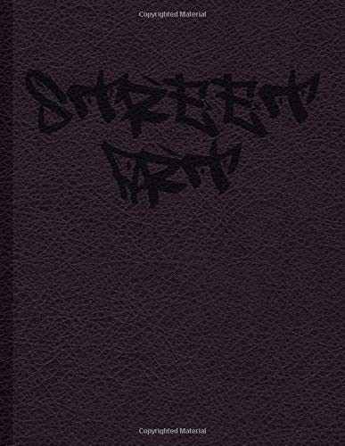 Blackbook Graffiti Sketchbook Blank Art Book with White Paper 279x216mm New
