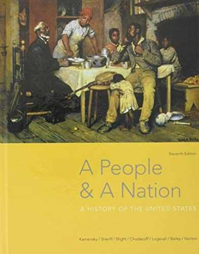 A People and a Nation: A – Hardcover, by Kamensky Jane; Sheriff – Very Good