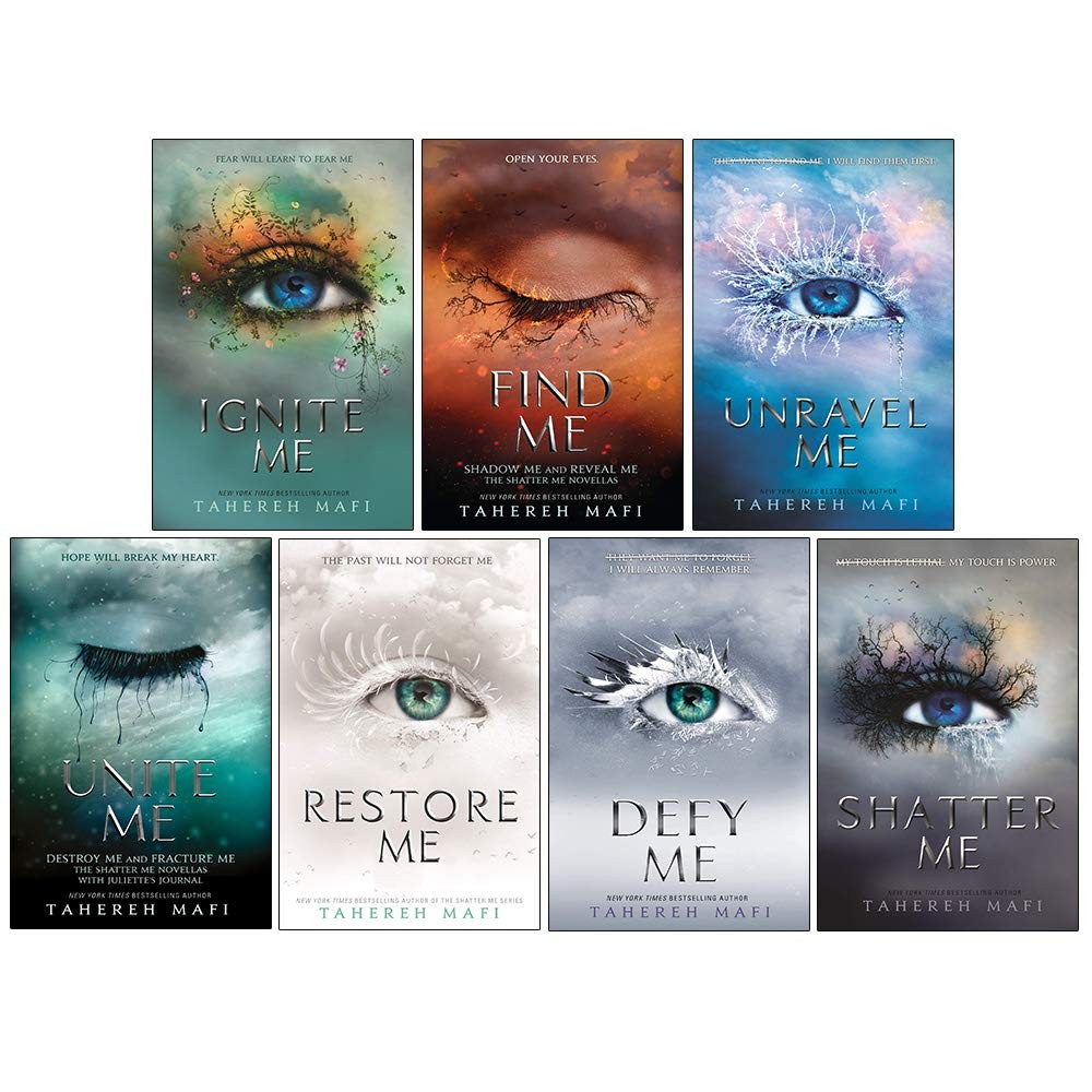 Shatter Me Series 7 Books Collection Set by Tahereh Mafi | YA Dystopian PB Set