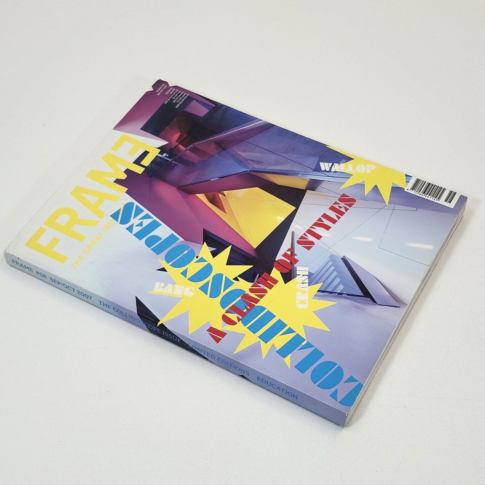 Frame Magazine 2 Issues #87 July/August 2012 #58 September/October 2007 Art