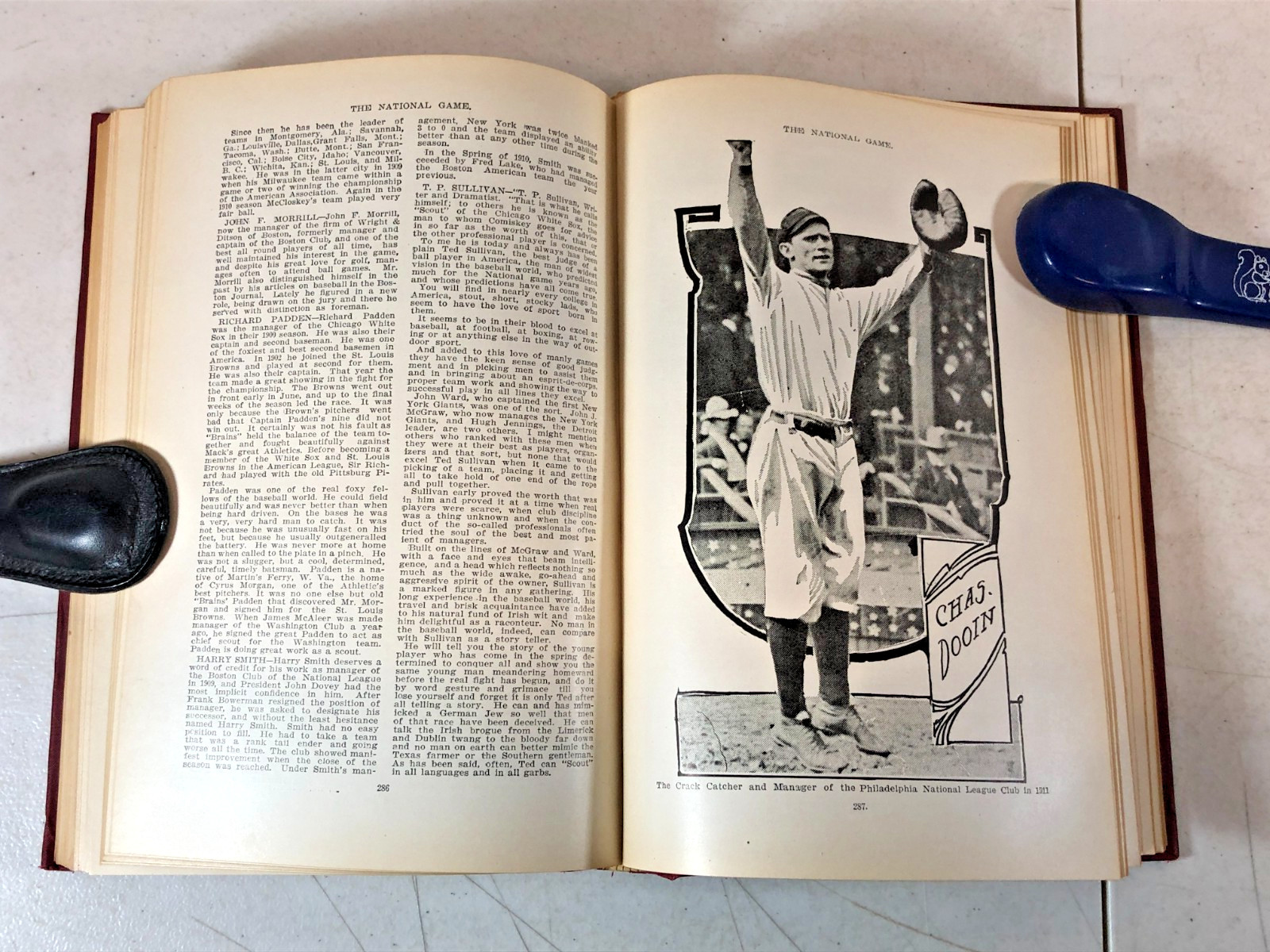 The National Game by Alfred Spink, 1910, E-57