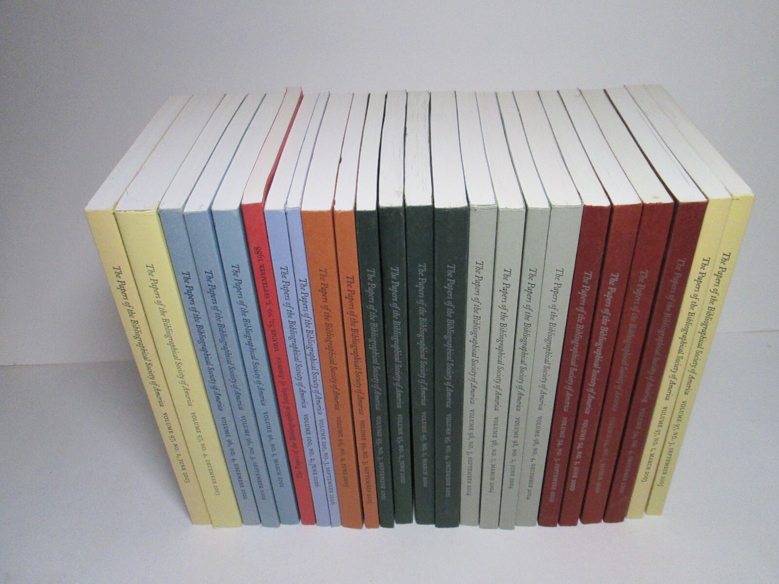 Printing Rare Books Papers Bibliographical Society of America Lot Bibliography +