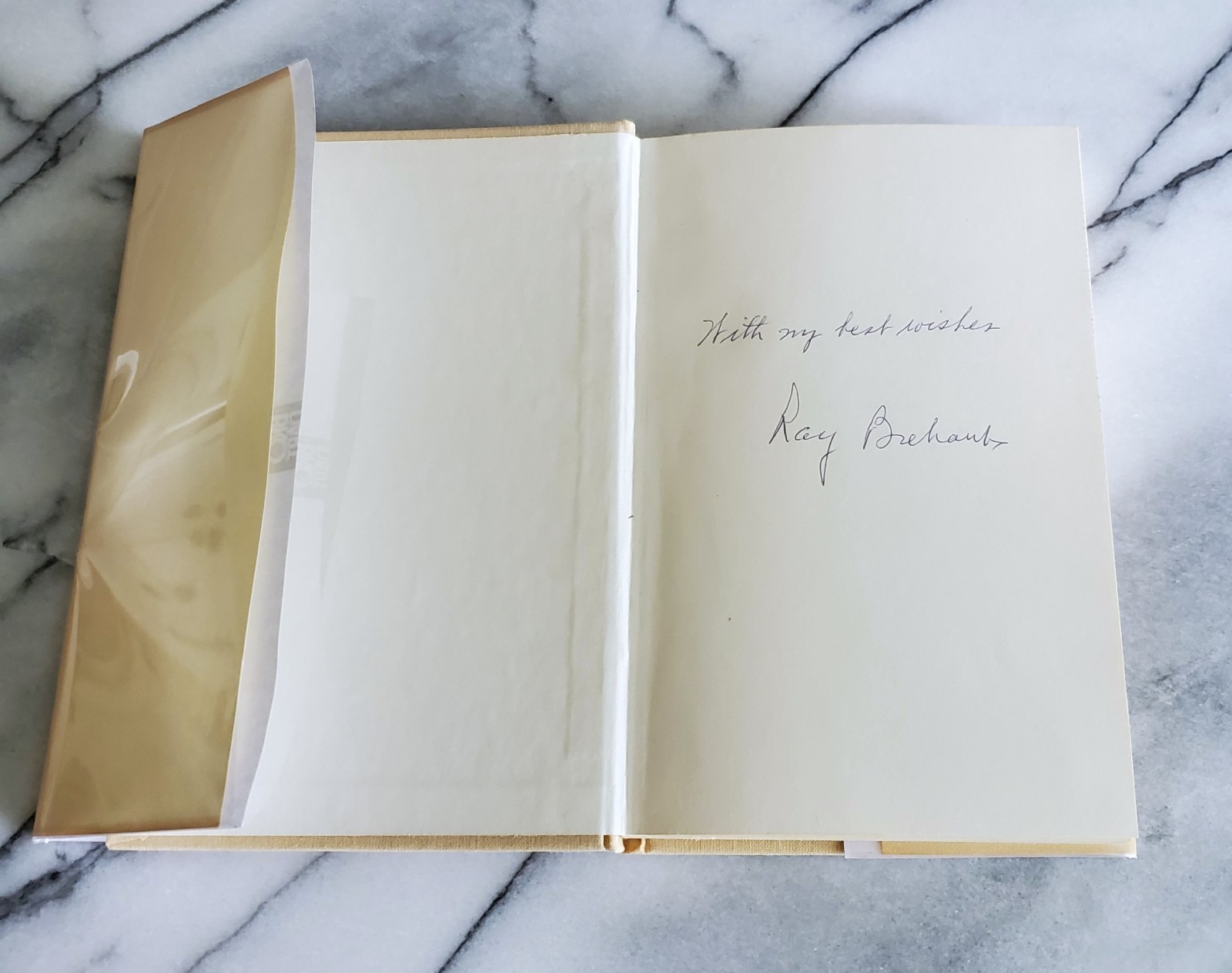*Signed A STORY ABOUT GREAT OAKS & LITTLE ACORNS Raymond Brehaut HC/DJ #194/1000
