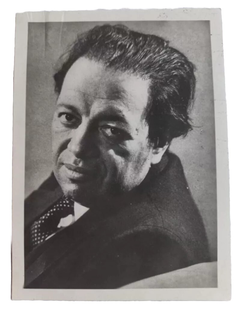 Fotografía de Diego Rivera – 10 x 7 cm Mexico