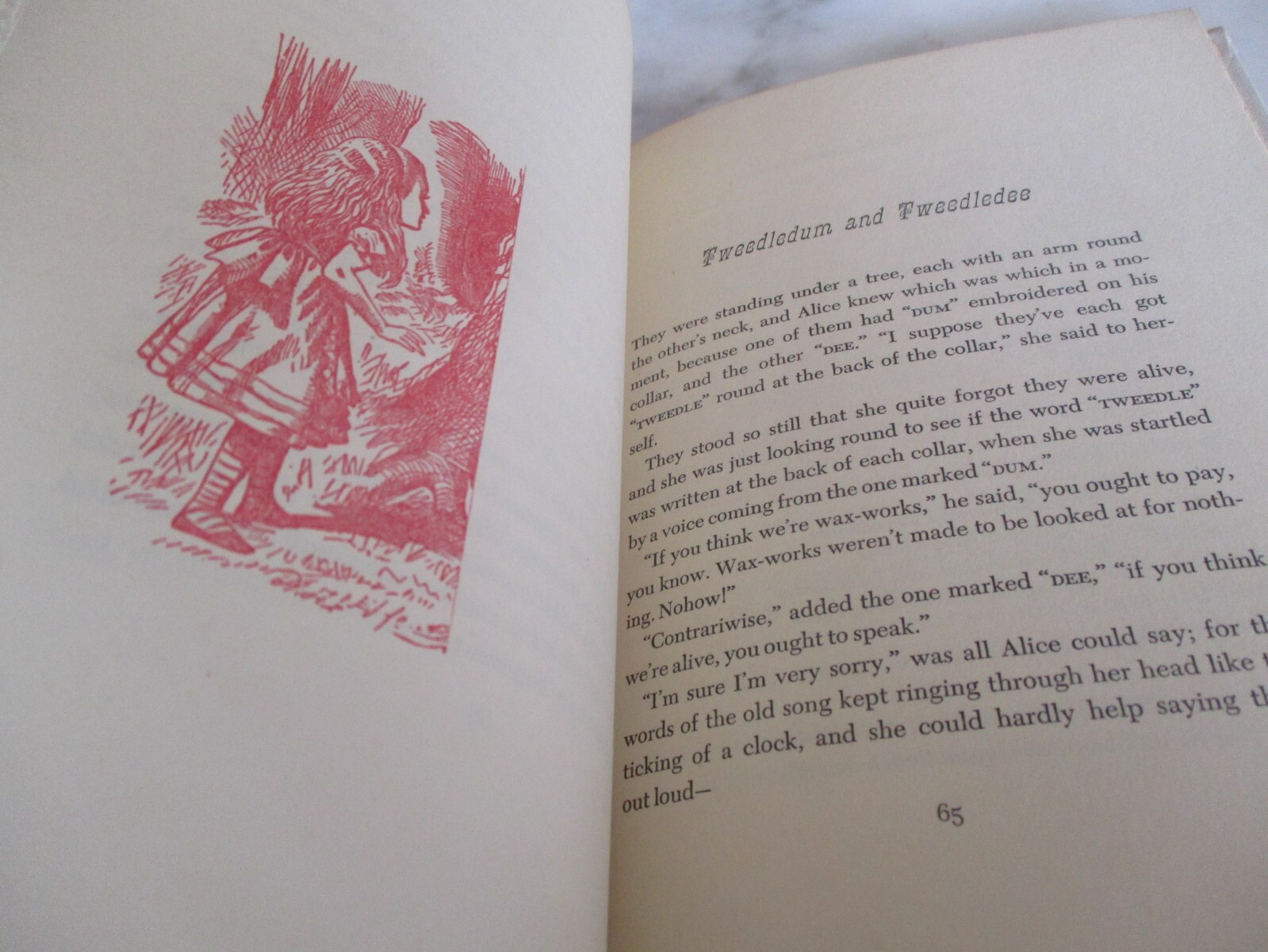 Through the Looking-Glass Lewis Carroll Junior Deluxe Editions HC Book