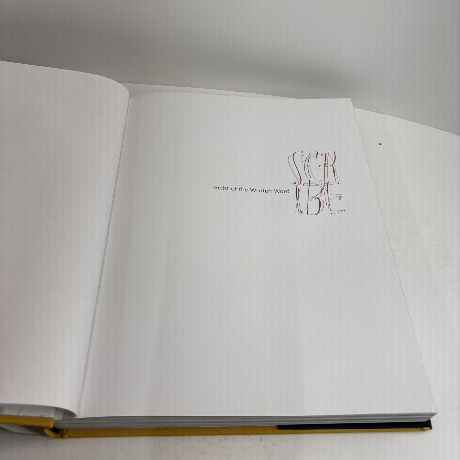 Scribe: Artist of the Written Word, John Stevens RARE out of print- Good