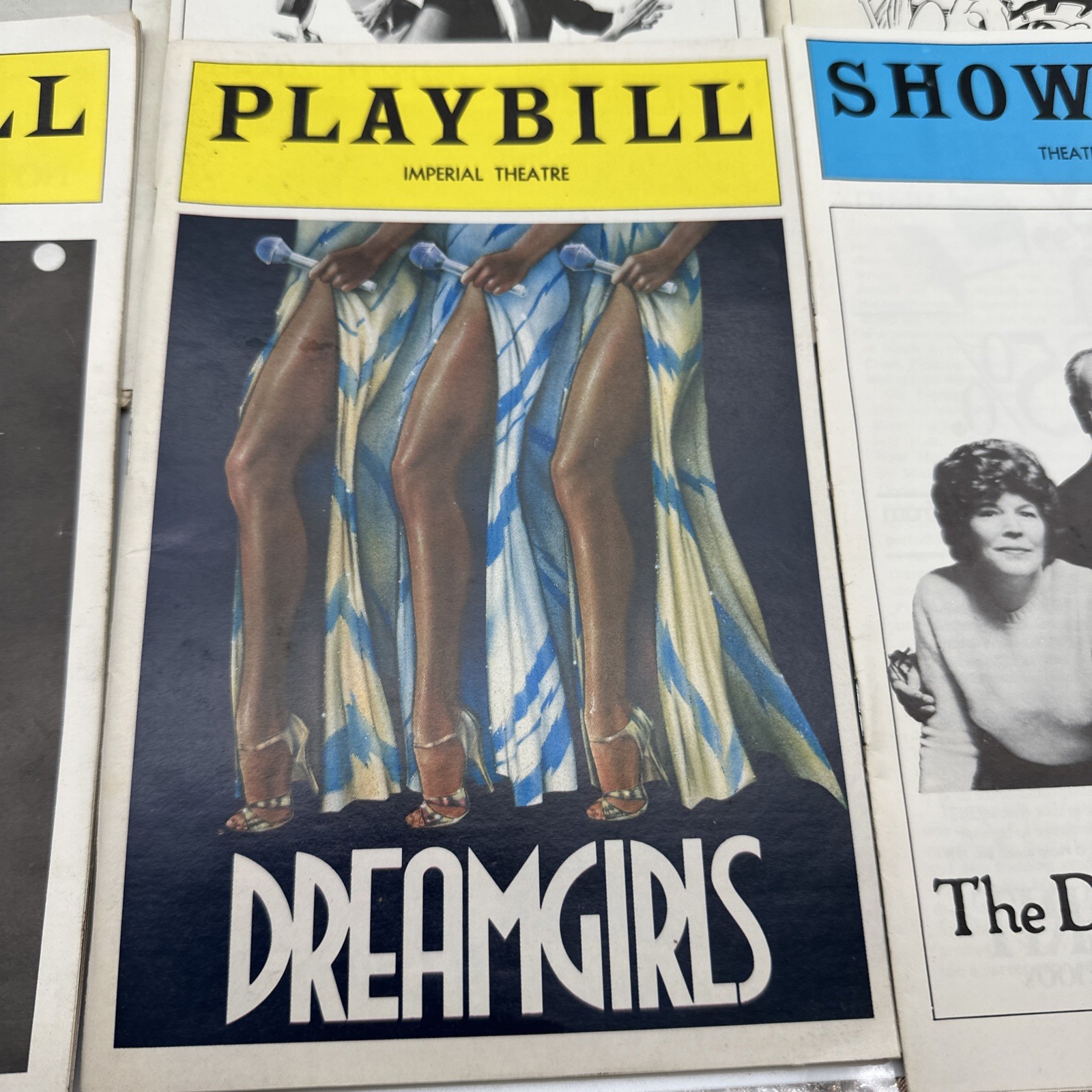 15 Vintage Playbills Theater Memorabilia Lot 1970s-2000s (45-16)