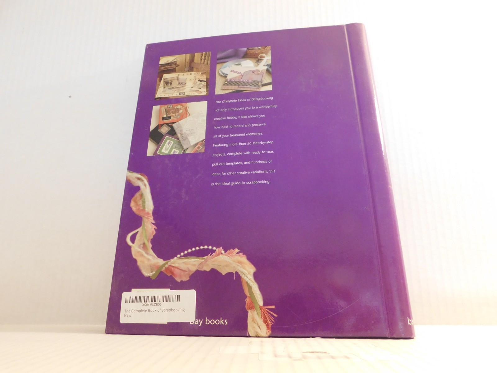 The Complete Book Scrapbooking Hardcover 2004 Includes Templates Shapes Stencils