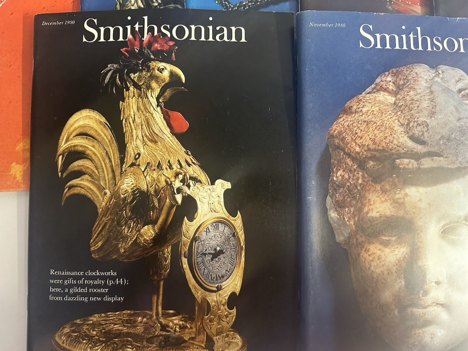 Smithsonian Magazine Lot of 7- 1980s-1981