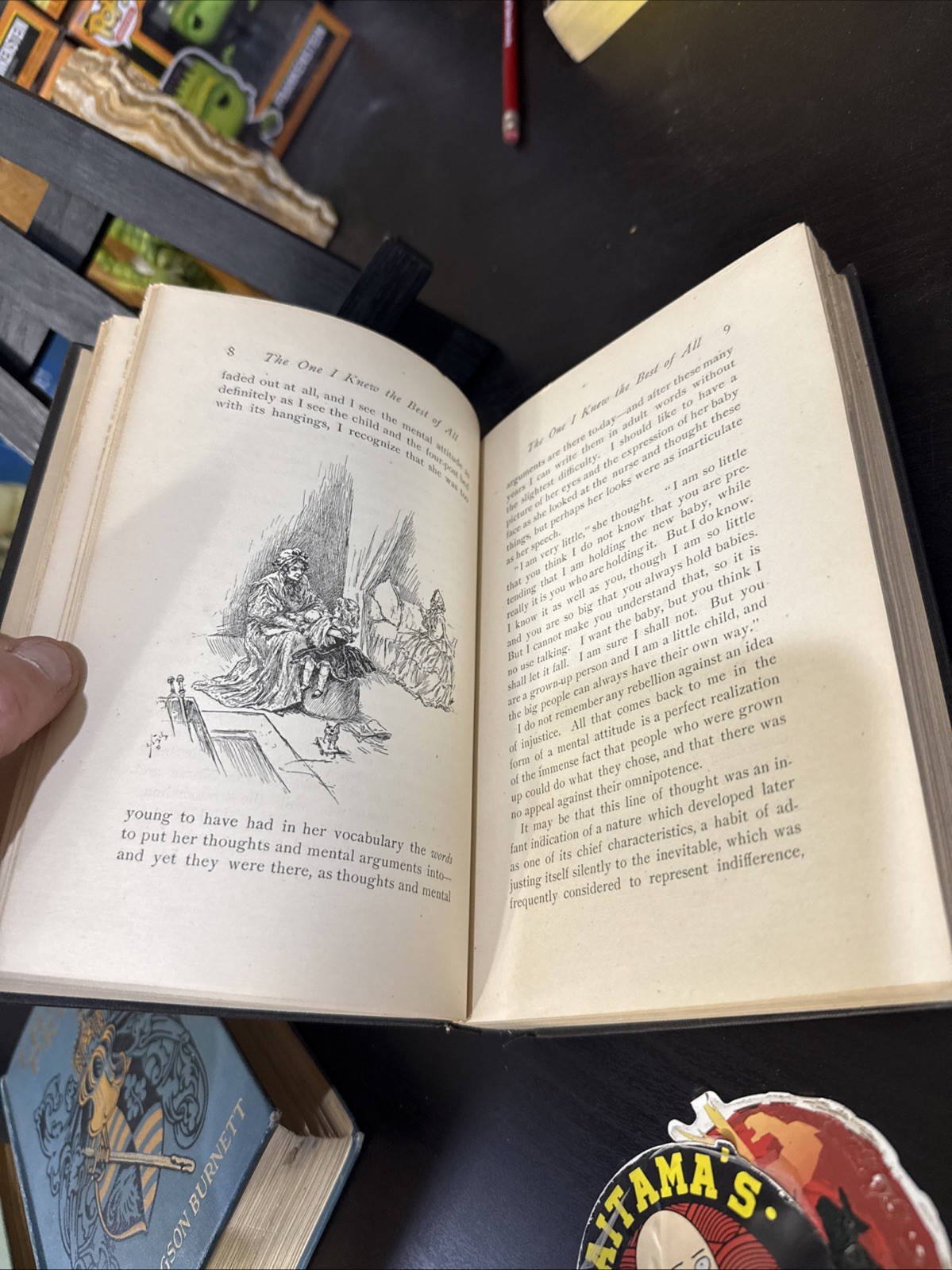 The One I Knew The Best Of All by Frances Hodgson Burnett HC 1893 1st Edition