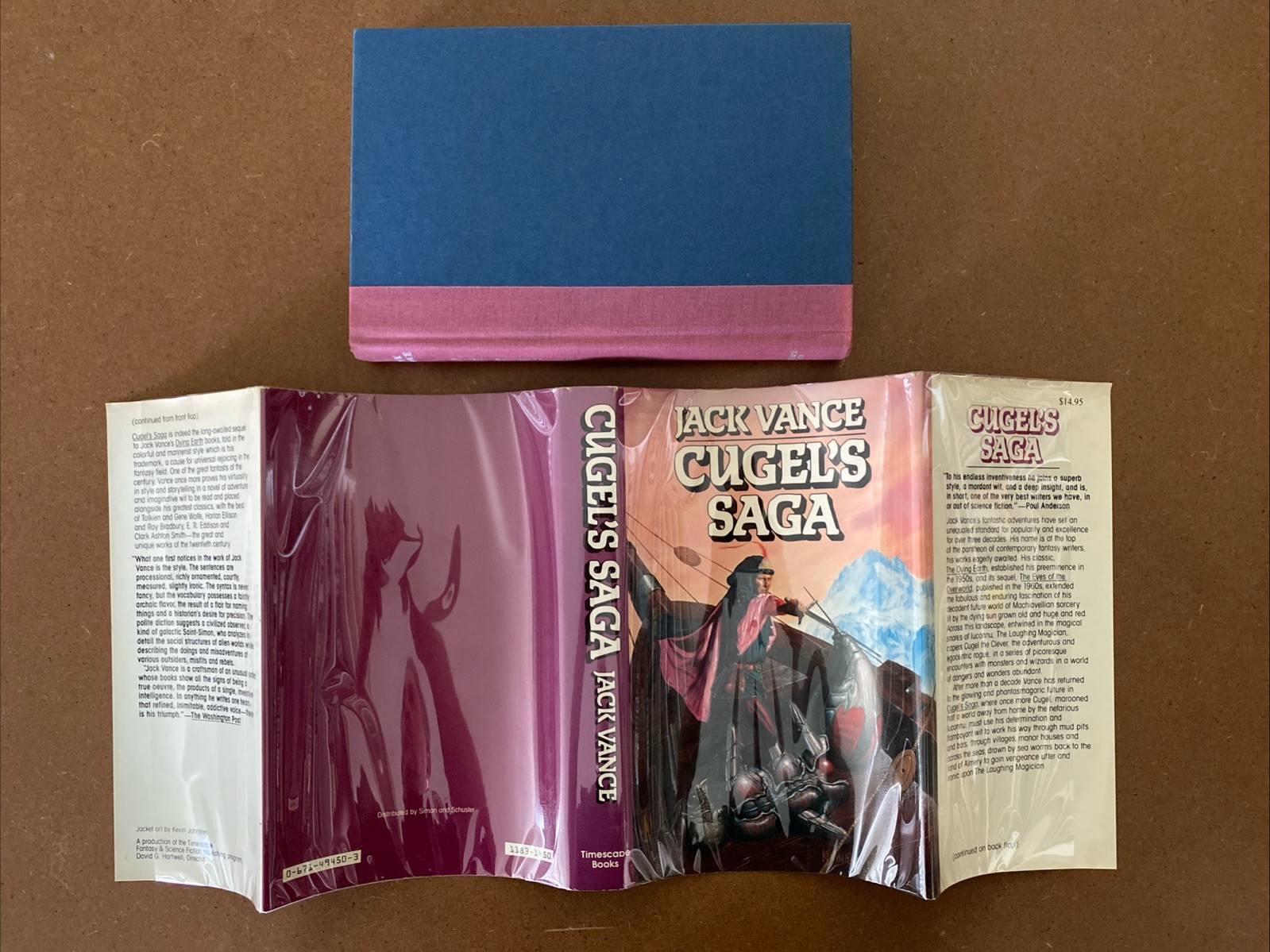 Cugel’s Saga by Jack Vance – Timescape hardcover first printing, 1983