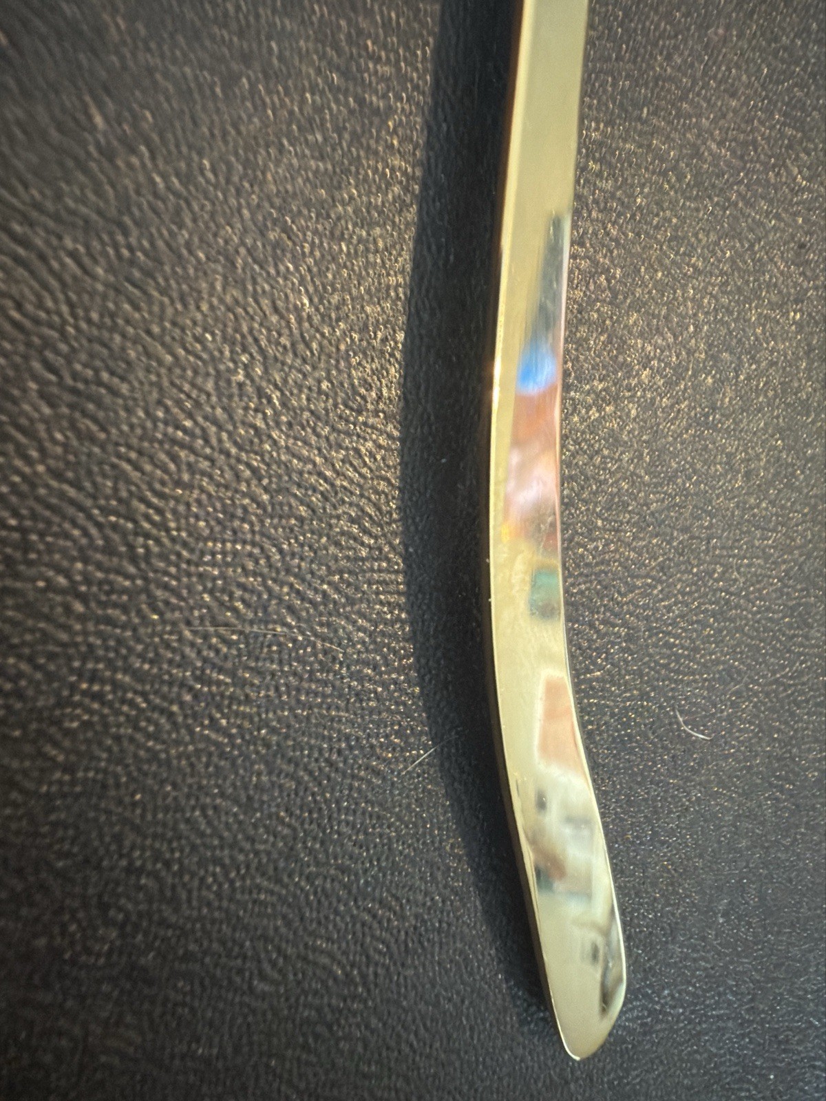 Brass Hook Style Bookmark 6″ Long Appx 30g Vintage Unique