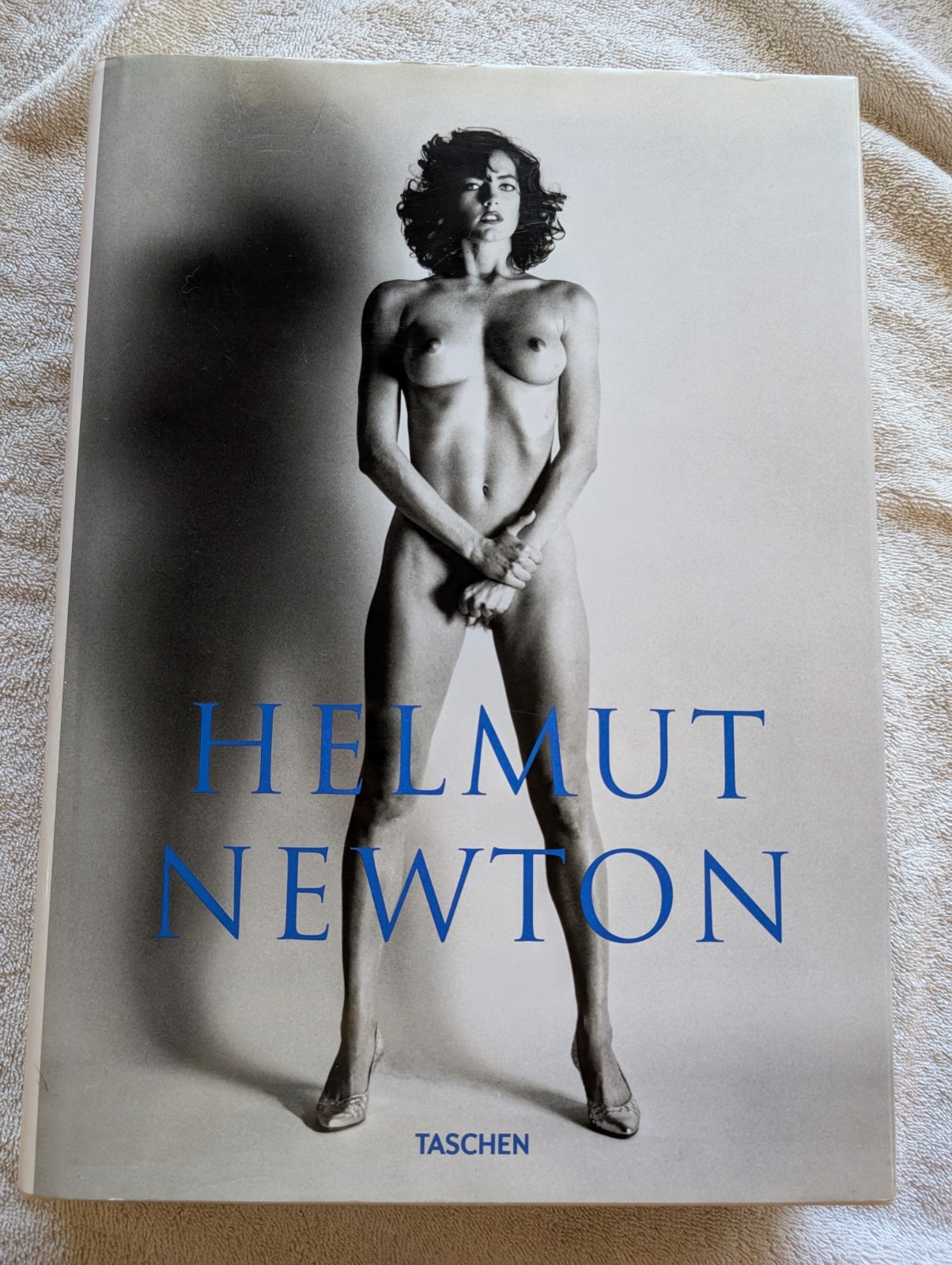 Helmut Newton Art Edition by Taschen, June Newton, with stand