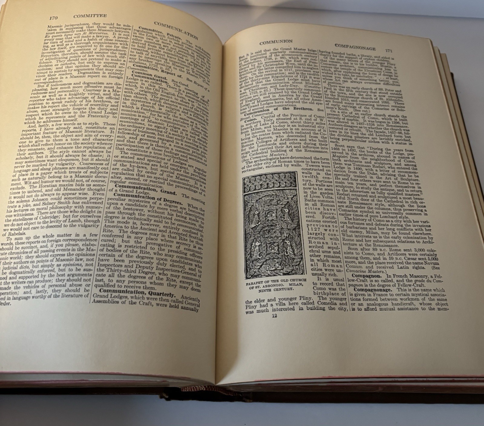 1921 Mackey Encyclopedia of Freemasonry Vol 1 Masonic History Co. Illustrated