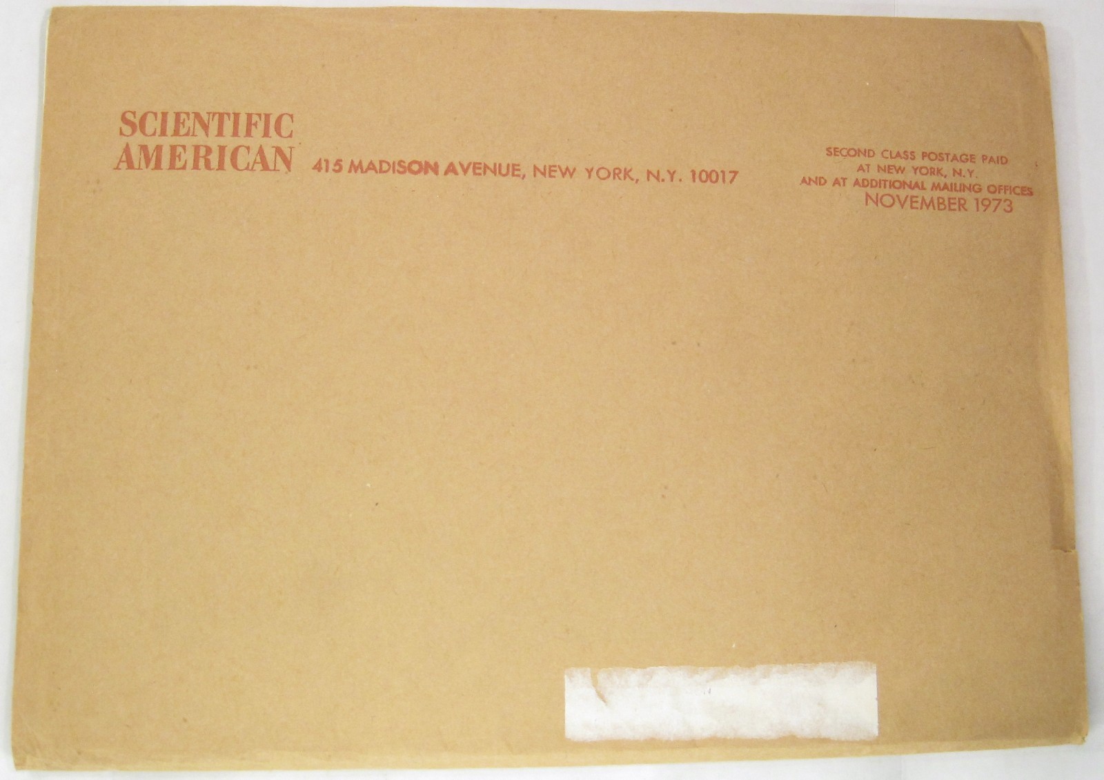 Vintage Scientific American Magazine November 1973 Volume 228 Issue 11