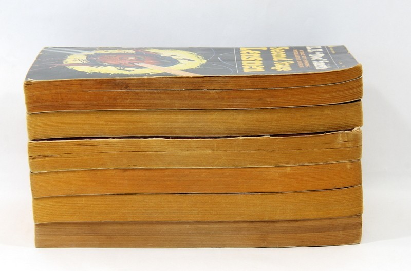 E. E. “Doc” Smith 6 Pyramid Books 1964-1966 – Lensmen Triplanetary Galactic