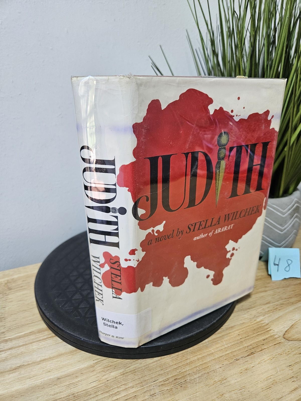 Judith by Stella Wilchek 1969 Hardcover Dust Jacket Ex Library
