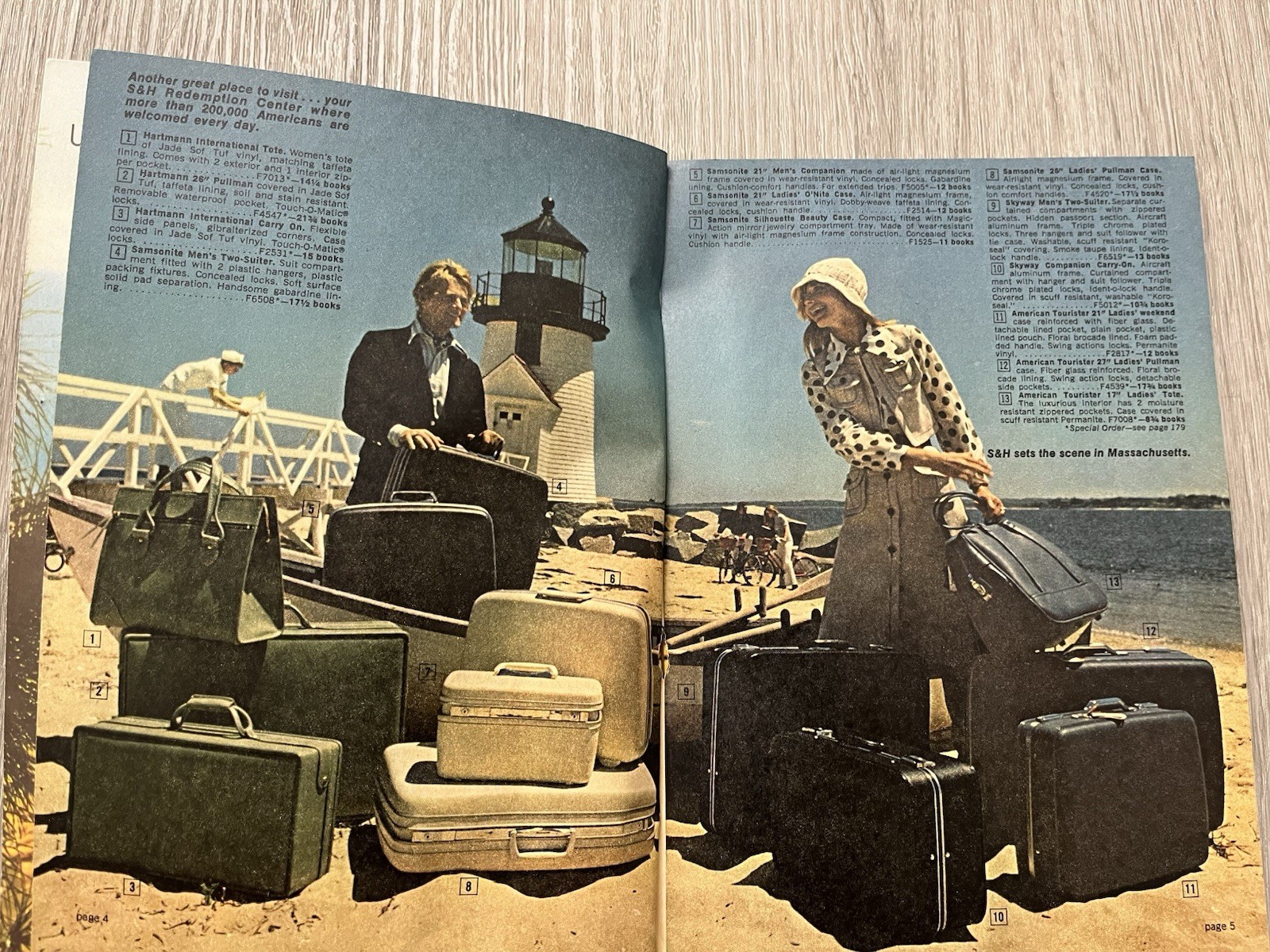 S&H Green Stamps Idea Book 75 Years Of Exciting Gifts 1971 Anniversary Vintage