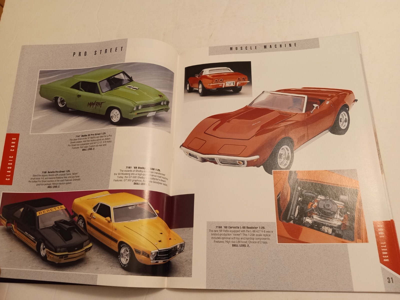 Revell 1993 Model Kits Catalog SPORTS CARS, AIRCRAFT, TRUCKS, NASA SPACE PROGRAM