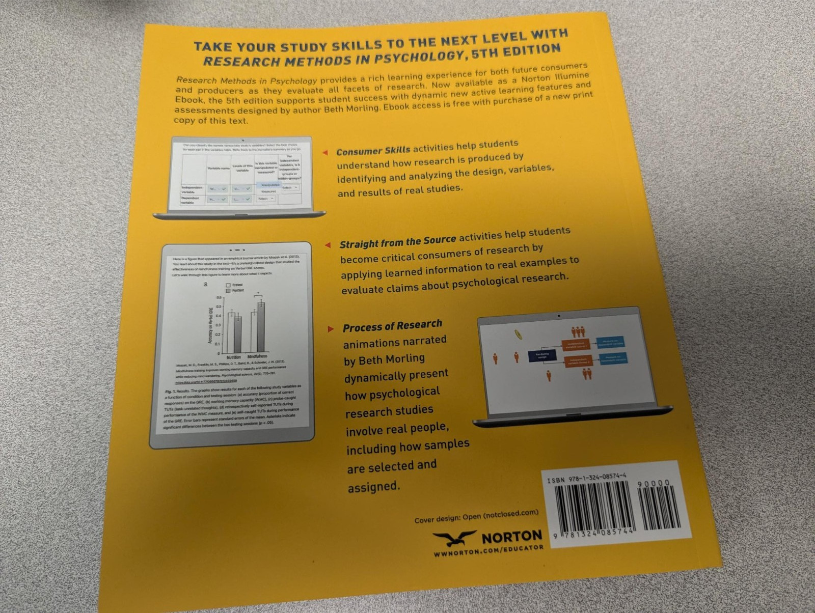 Research Methods in Psychology, ISBN 9781324085744