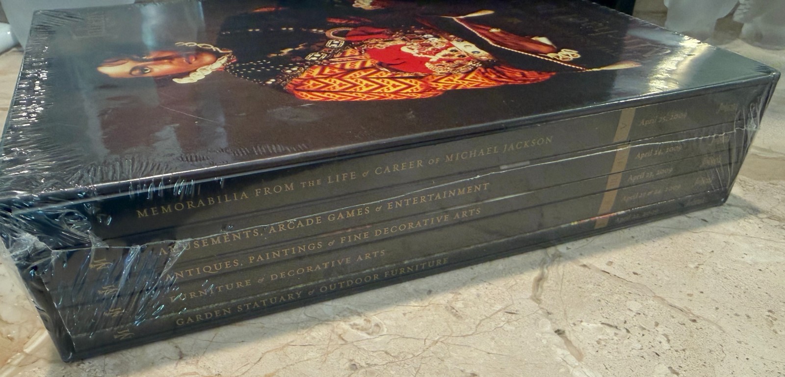 SEALED Michael Jackson Julien’s Auctions 5 Volume Box Set April 2009