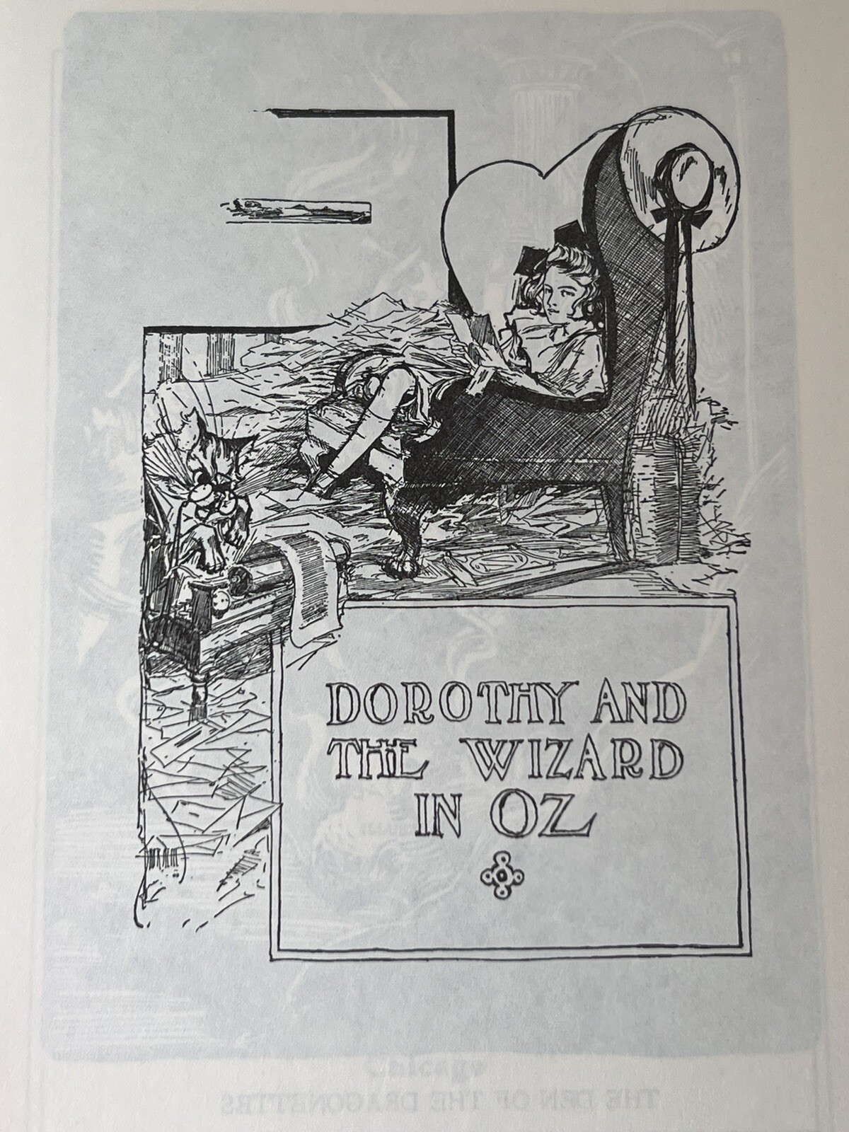 4 1960’s white spine OZ reprints L. Frank Baum HC
