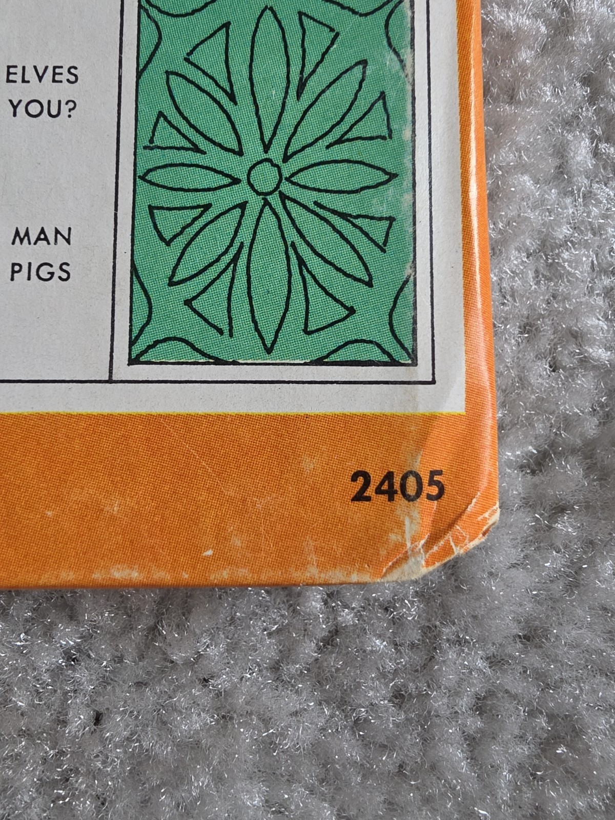 Rare VINTAGE 1966 Peppermint Cat Children’s Whitman Book. Tell-a-tale. Hardcover