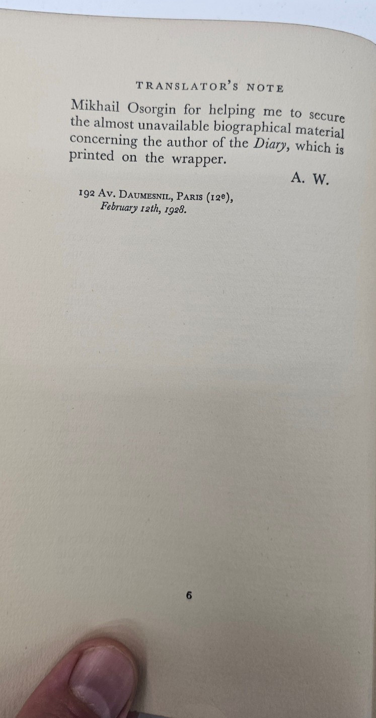 THE DIARY OF A COMMUNIST SCHOOLBOY. N OGNYOV. 1928 1st EDITION HARDBACK