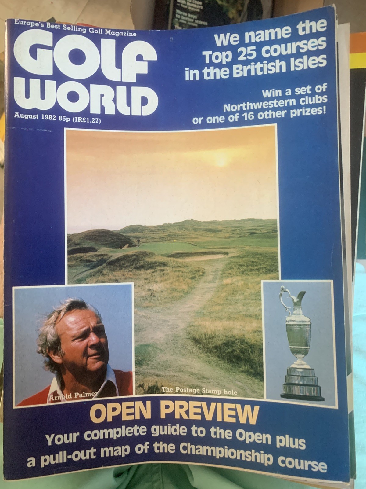 21 Vintage Golf World magazines 1981-82