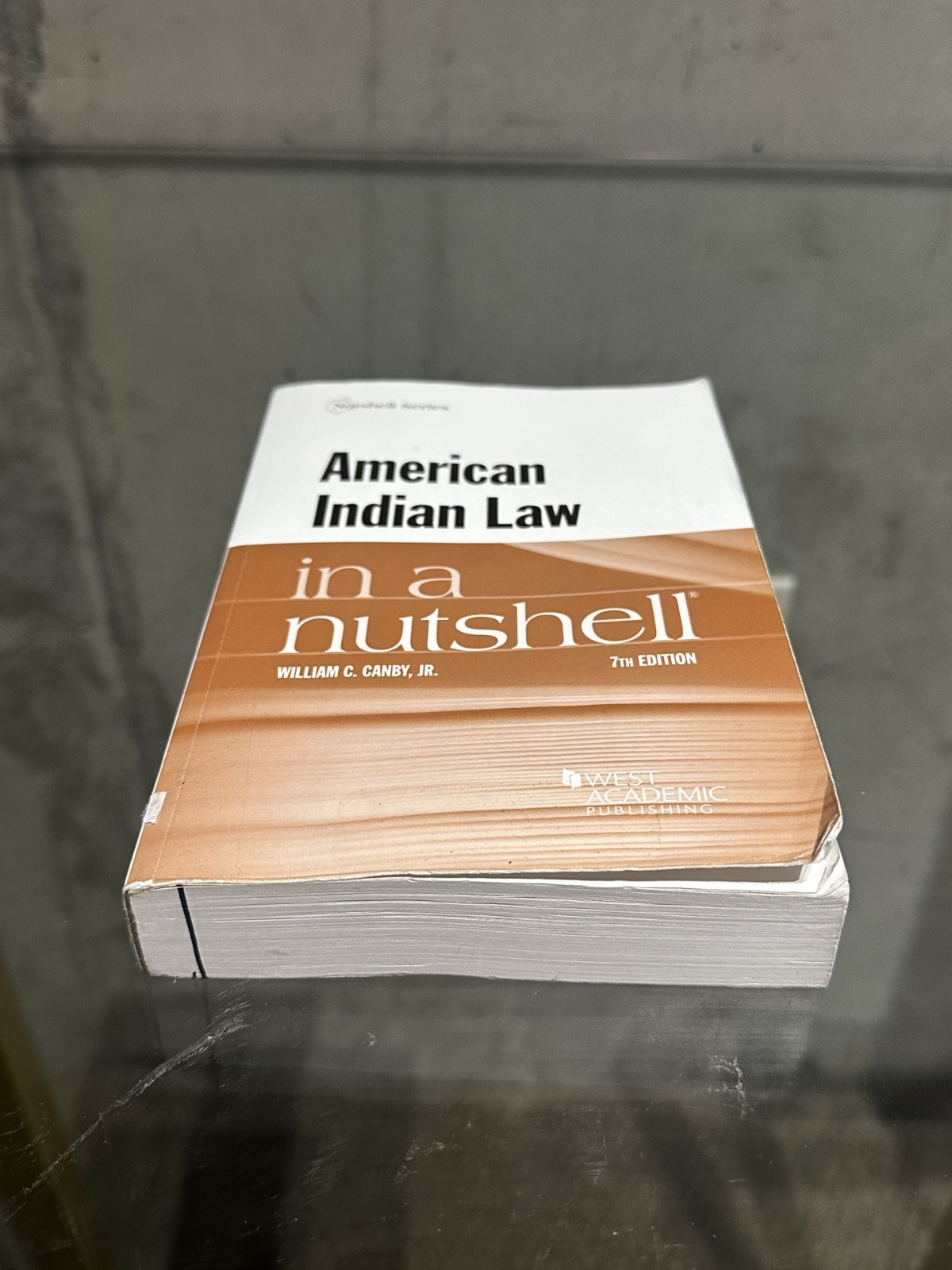American Indian Law in a Nutshell by William Canby Jr. (2019, Trade Paperback)