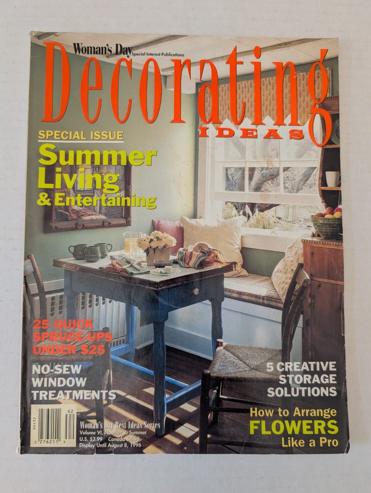 Lot of 6 Vintage Home Decorating Magazines 90’s 2000’s Better H&G Woman’s Day