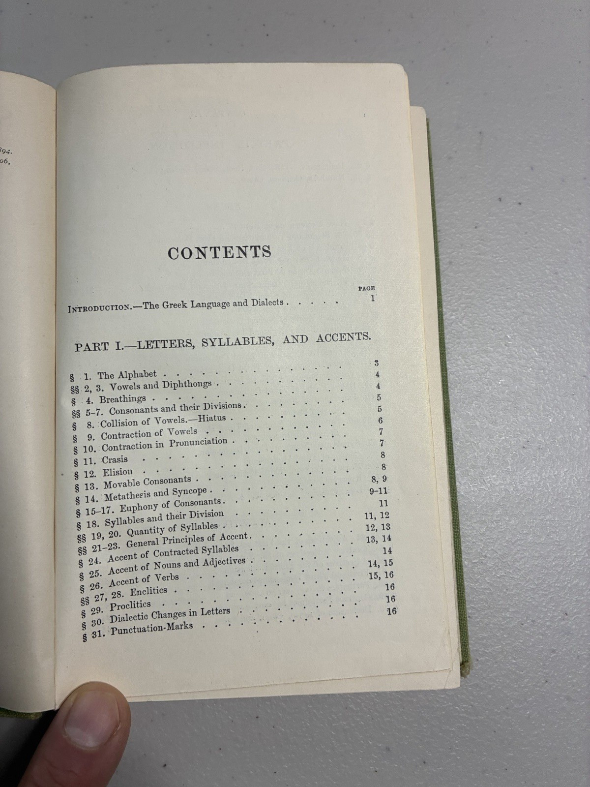 Vintage A Greek Grammar William W. Goodwin 1956 Macmillan Hardcover Reference