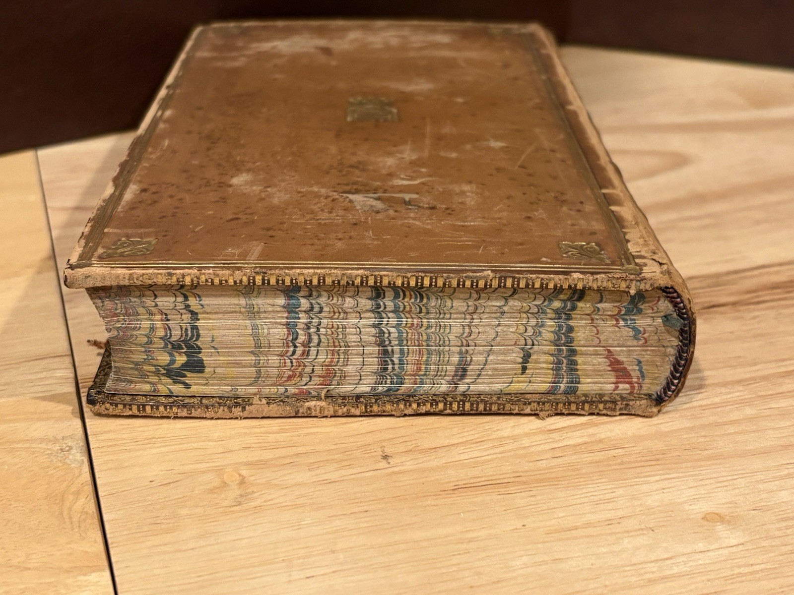 1835 Bengel GNOMON NOVI TESTAMENTI Latin Theology Tübingen Leather 1st Vol Rare