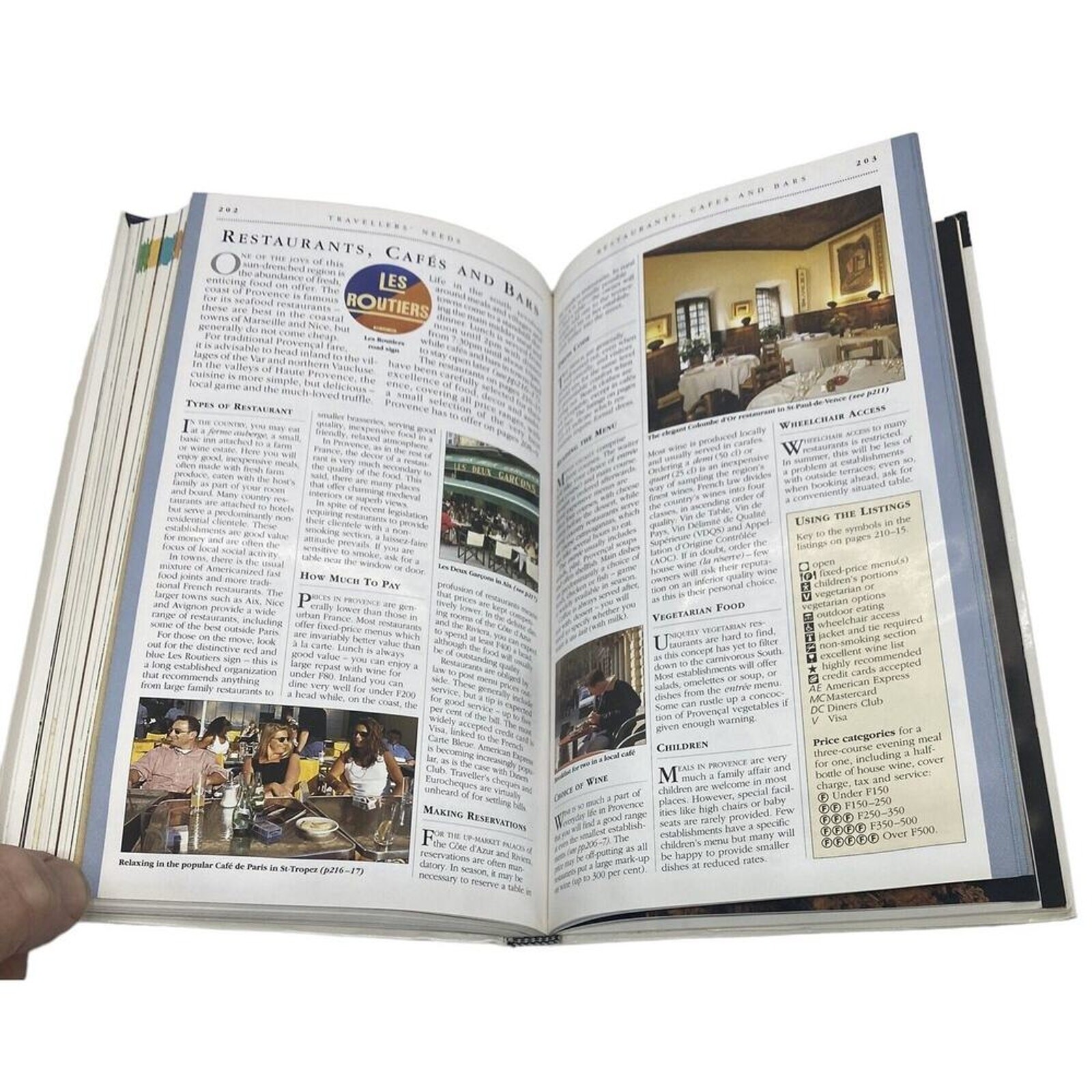 Provence & The Cote D’Azur: DK Travel Guides Revised 2001 Maps Photos 264 Pages