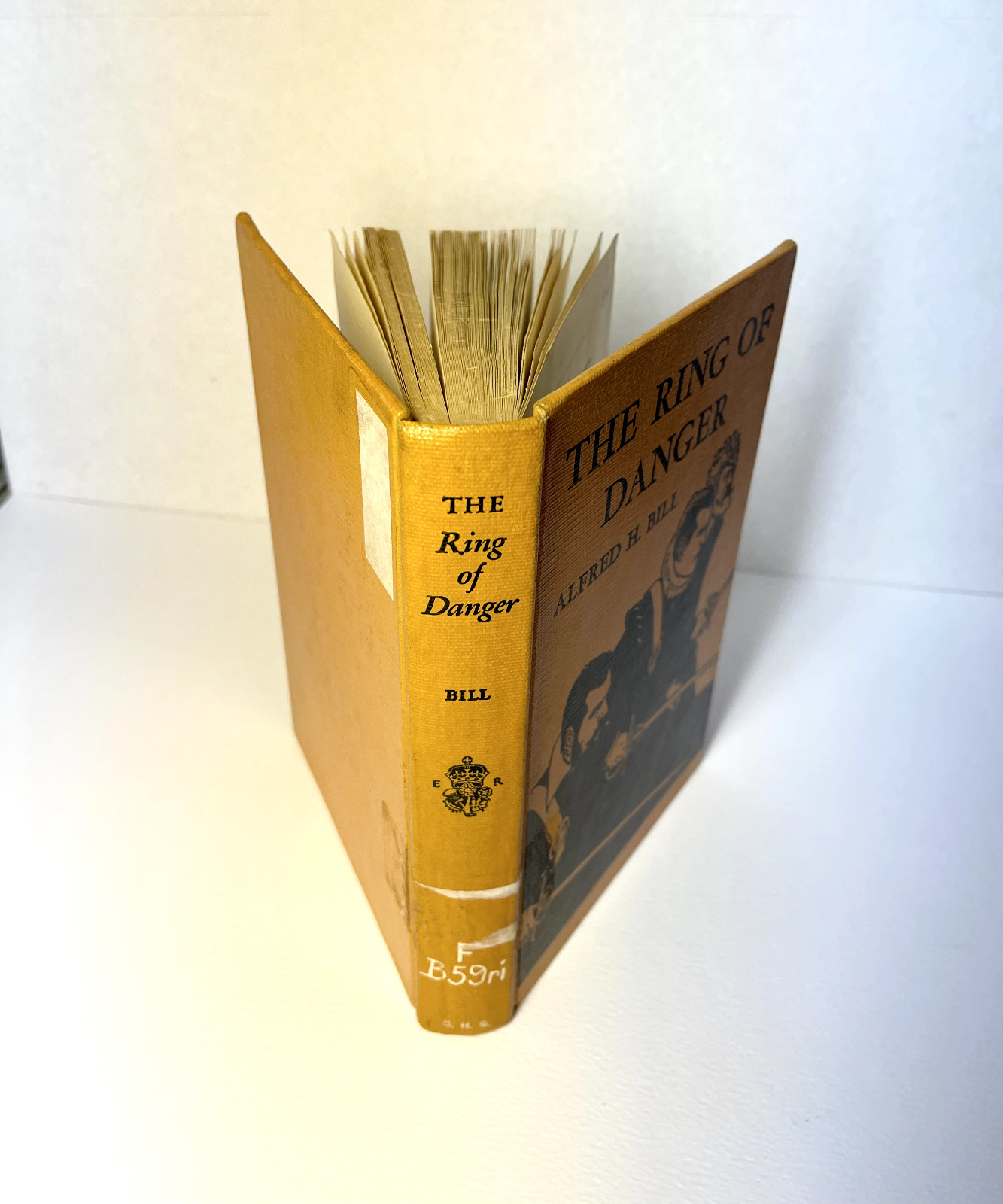 The Ring of Danger by Alfred H. Bill, EX-Library vintage book (1948) illustrated