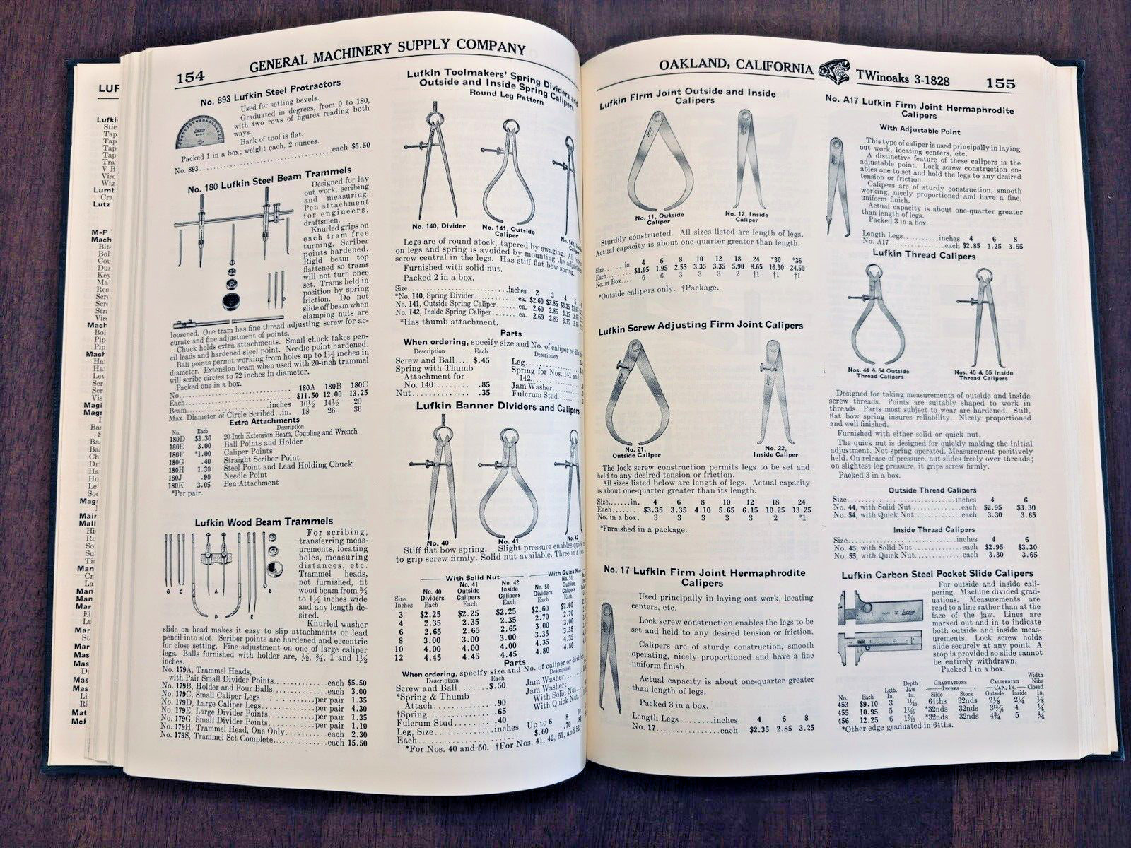 General Machinery Supply Company Industrial Oakland California CA 1959