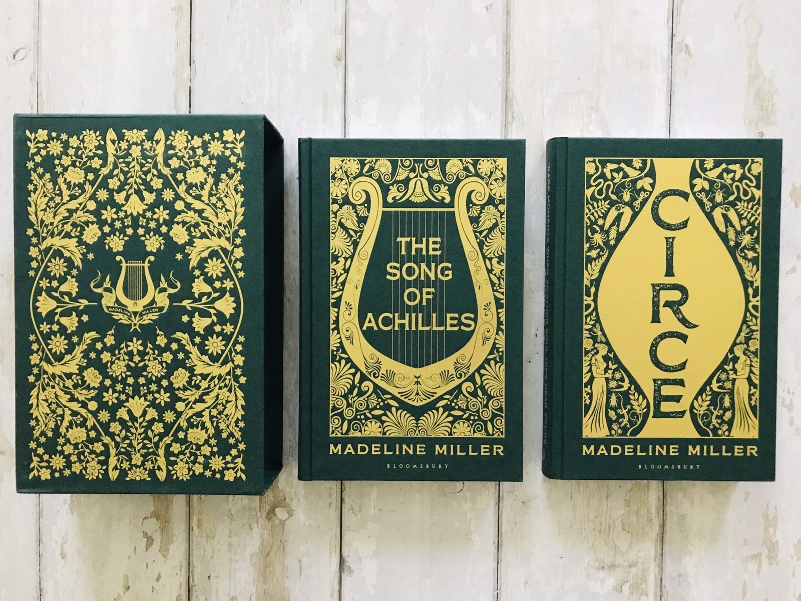 Unsigned Illumicrate Madeline Miller Box Set Hardcover Song of Achilles Circe