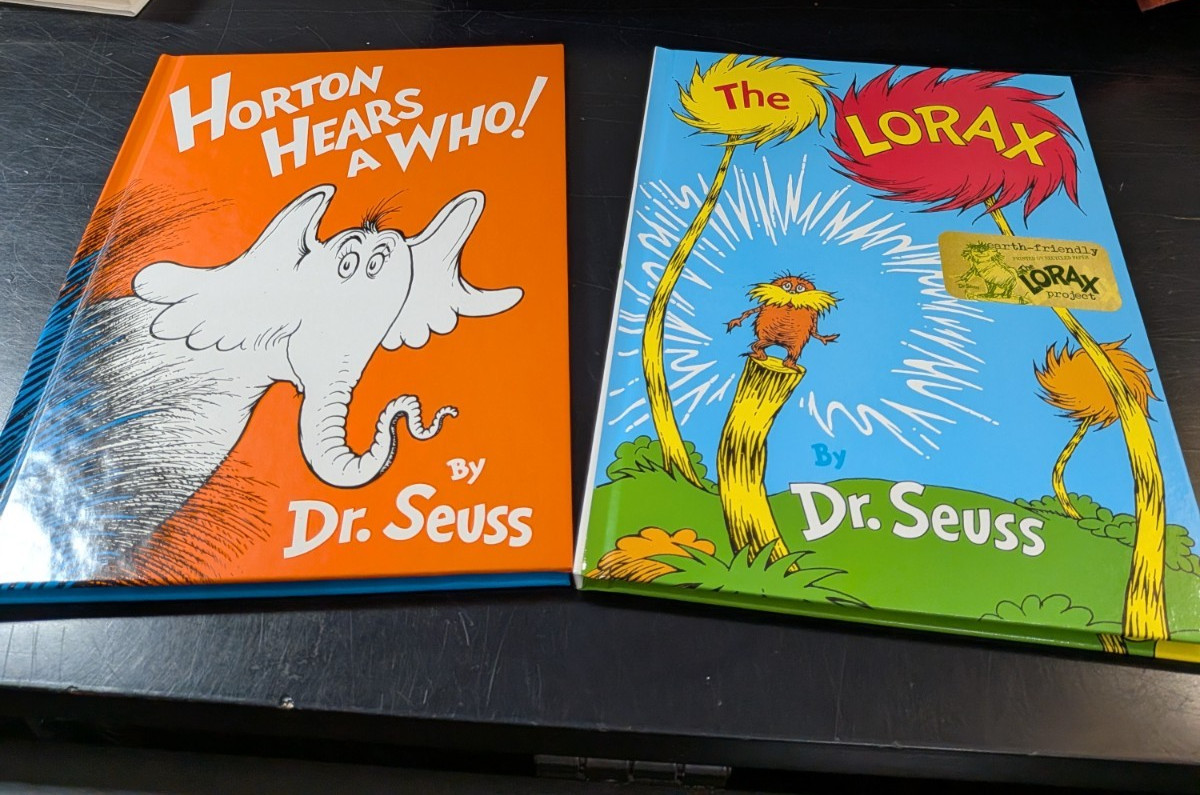 Dr. Seuss Book Set – The Lorax & Horton Hears a Who Hardcover (Modern Editions)