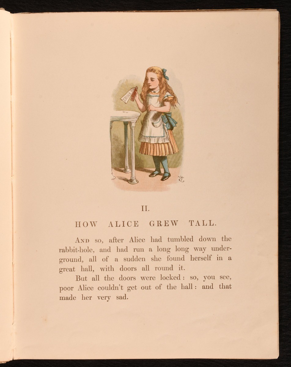 1890 The Nursery “Alice” Lewis Carroll Signed Presentation Copy First Edition…