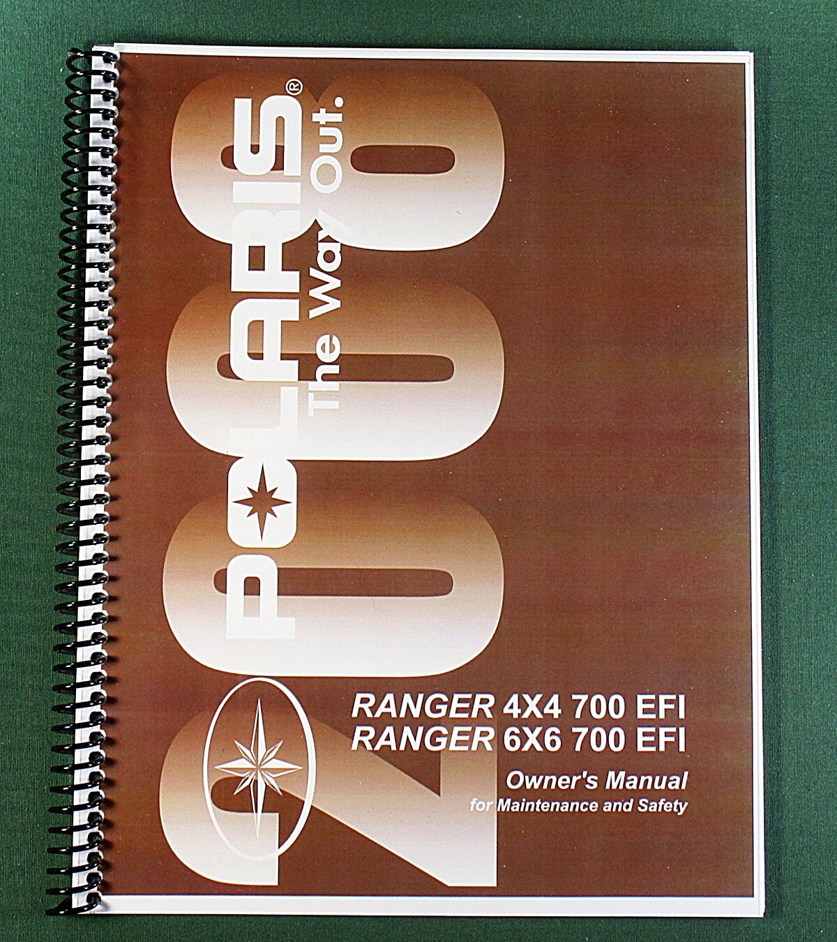 2008 Polaris Ranger 4×4 700 EFI Owner’s Manual: 136 Pages & Protective Covers!