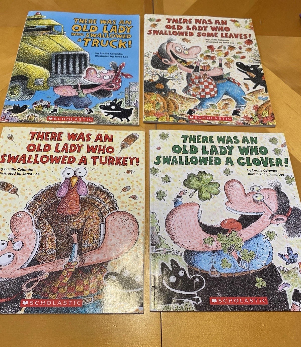 Scholastic Inc. There Was An Old Lady Who Swallowed … 7 Books