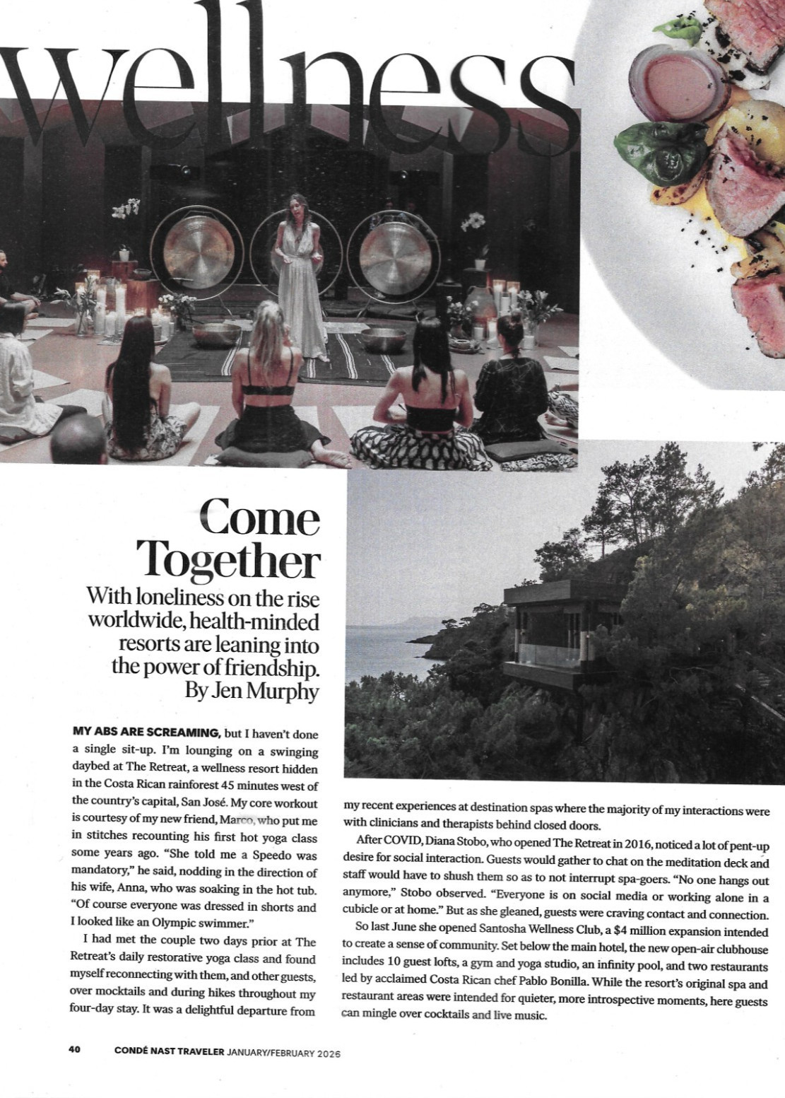 Conde Nast Traveler Magazine Gold List 2026 Hotels Cruises Wellness Tahoe 2025