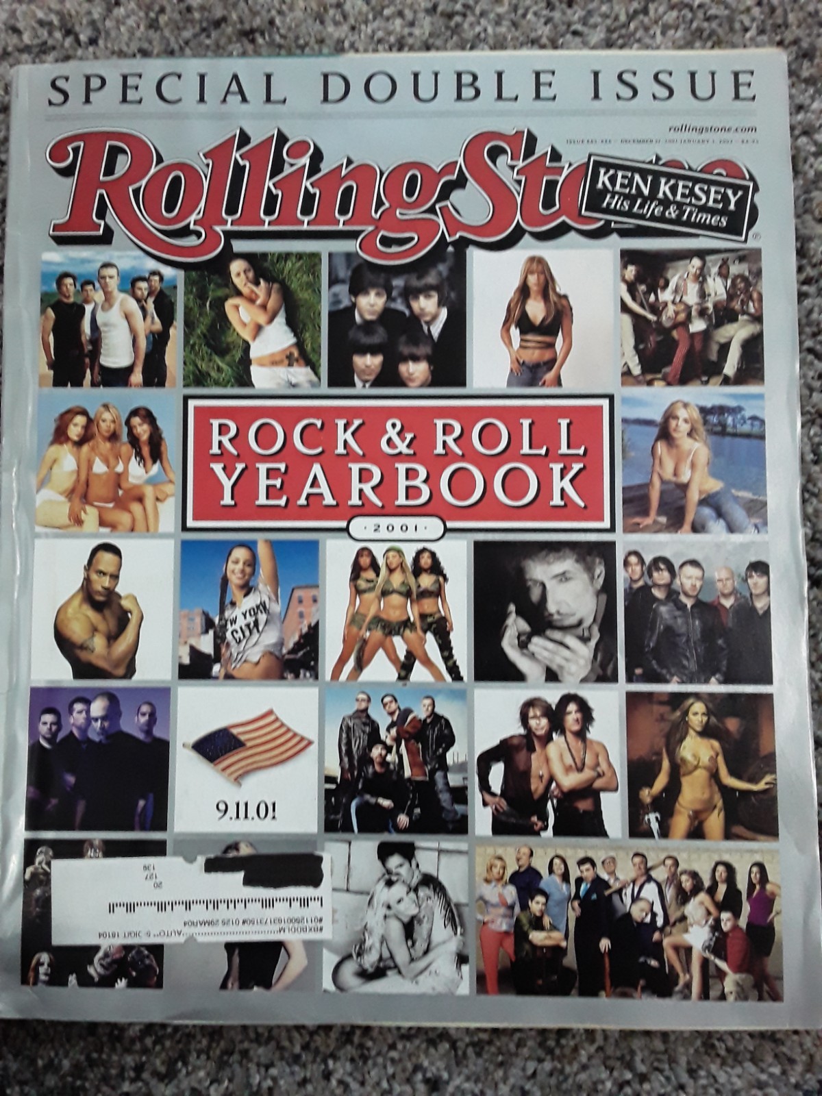 Rolling Stone magazine Vintage lot Linkin Park Creed Metal Punk 2002 Y2K Sexy
