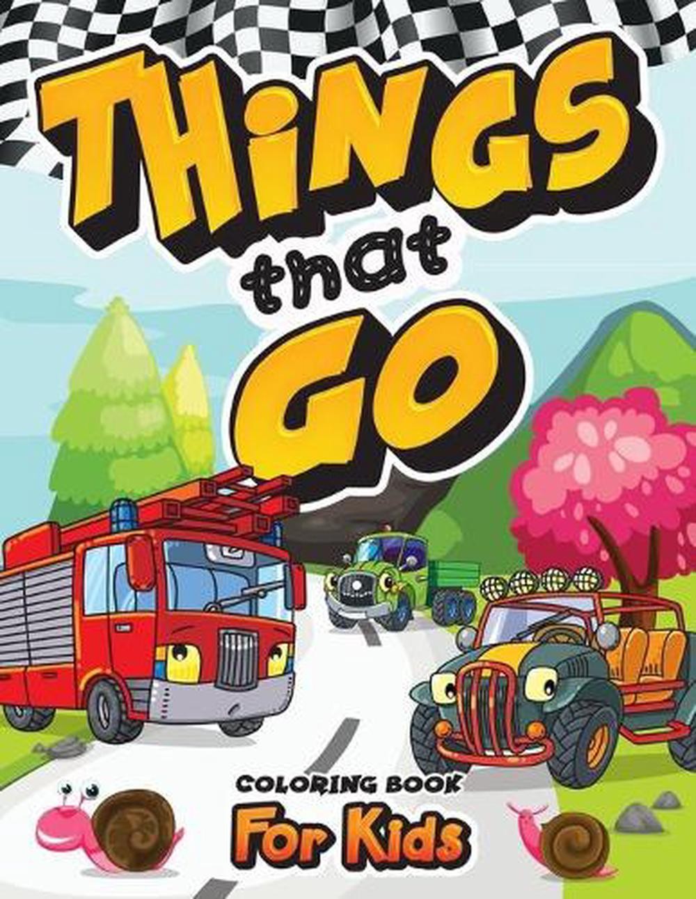 Things That Go by Oliver Brooks (English) Paperback Book