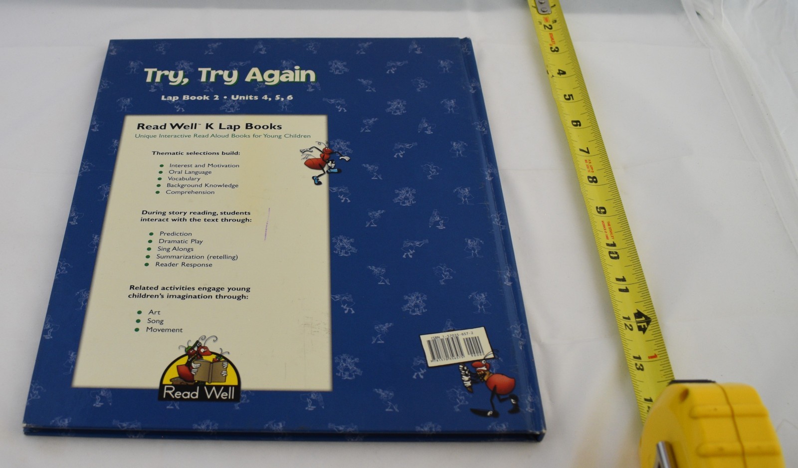 Read Well K Kindergarten Lap Books Lot 8 of 9 Teacher Classroom Sopris West READ